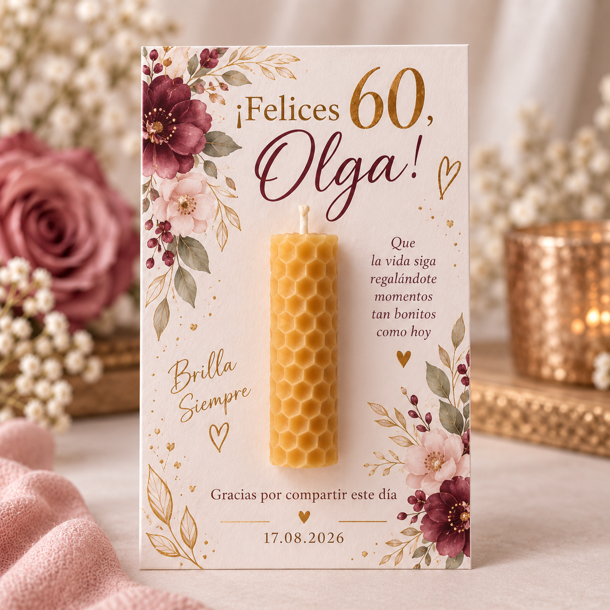 Velas de miel x20