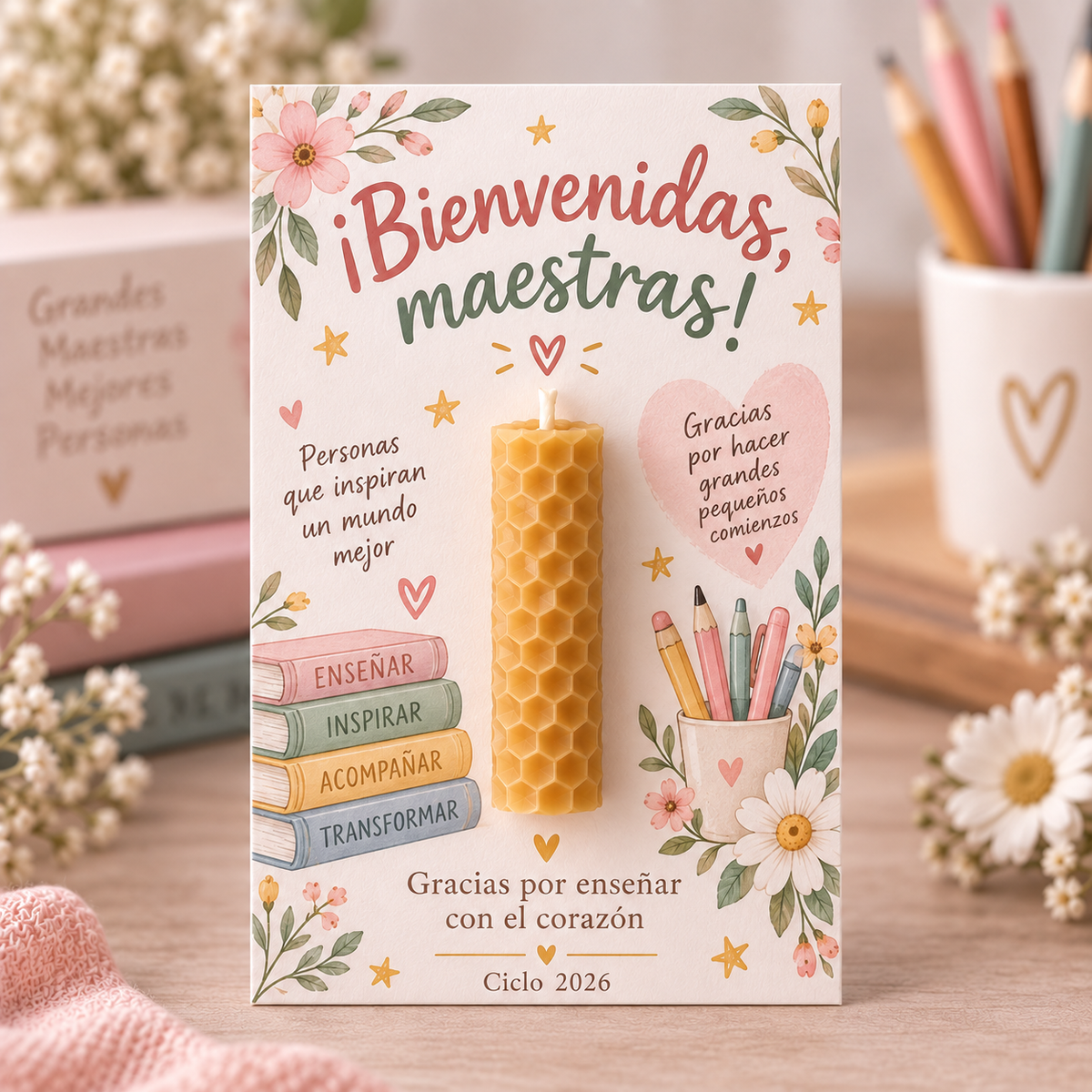Velas de miel x20