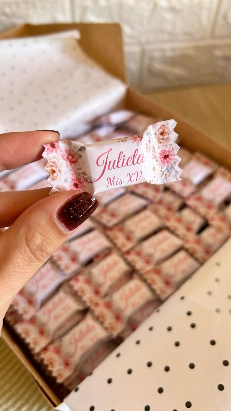 Caramelos personalizados para Fiestas o Eventos