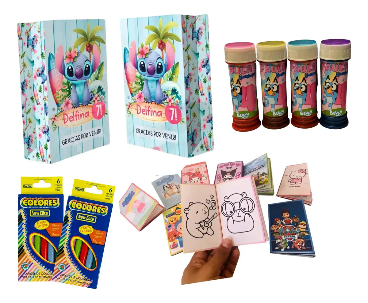 Pack Combo Oferta Sorpresitas Para Cumple X10