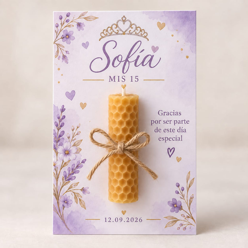 Velas de miel x20