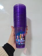 Vasos personalizados descartables Guerreras K-pop x25