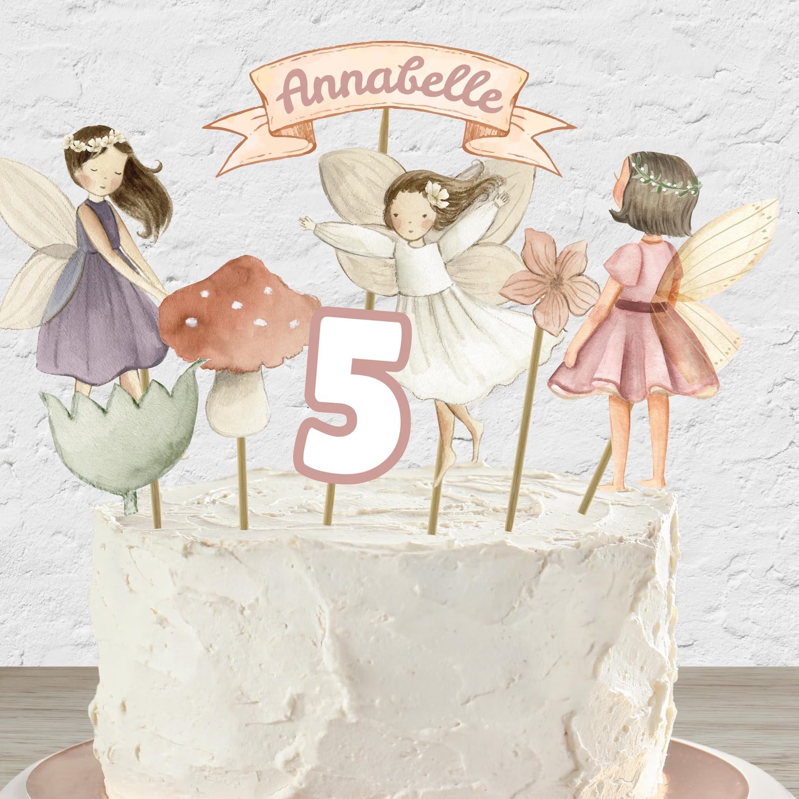 Topper de torta Haditas