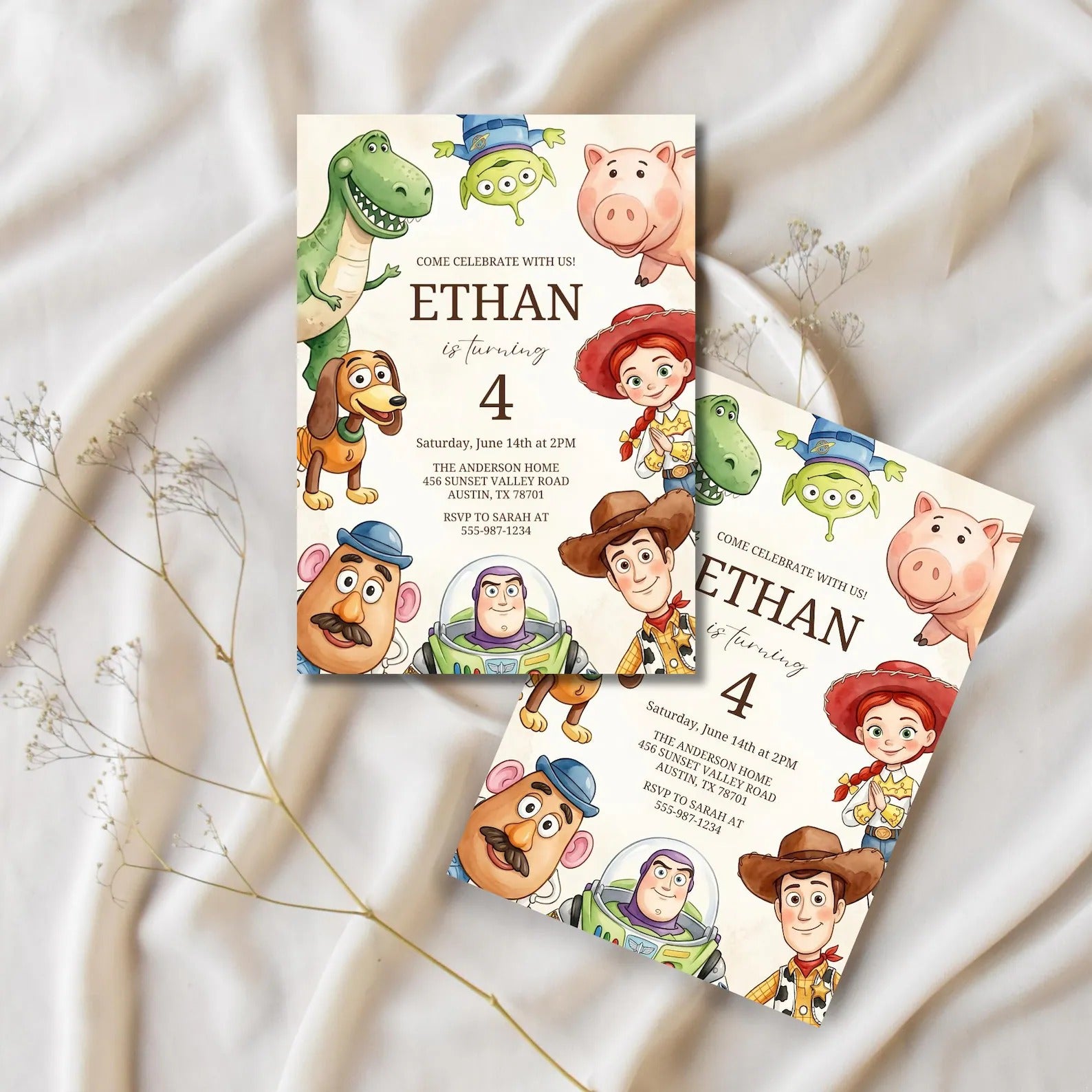 Invitación digital Toy Story